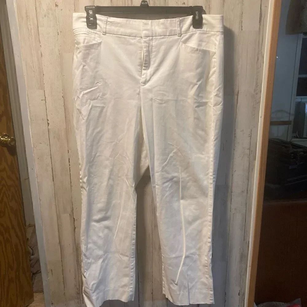 Pants by gloria Vanderbilt white size 14